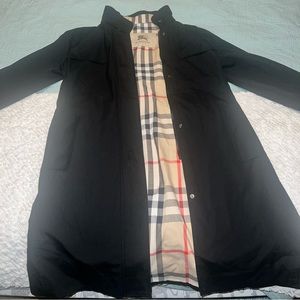 Burberry Black Trench Coat
